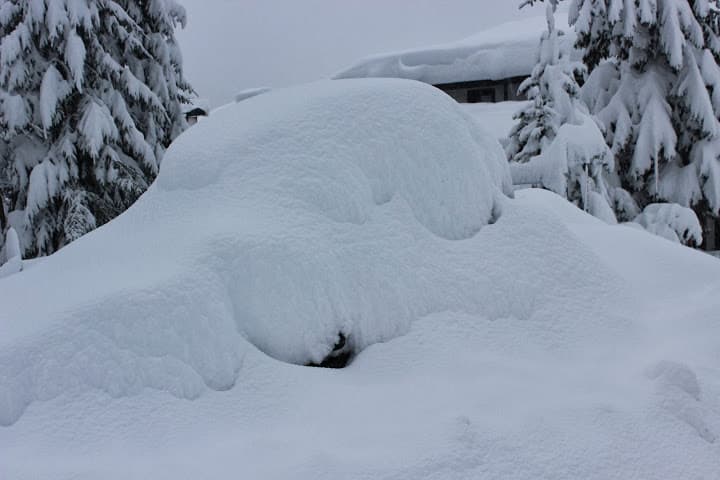 Image d'illustration pour Fortes chutes de neige sur les Alpes Italiennes