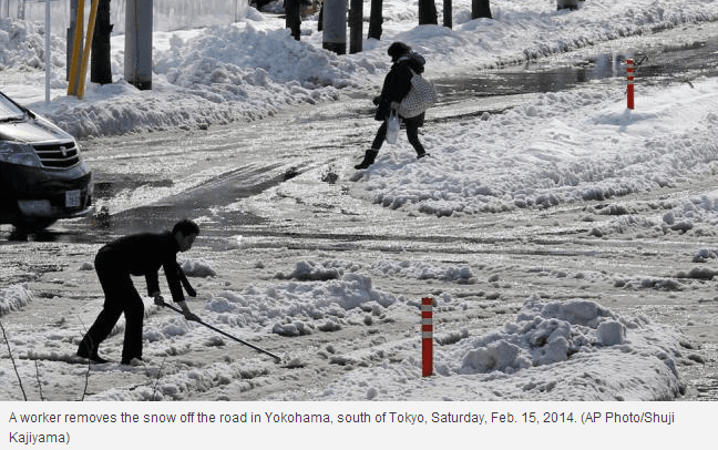 Image d'illustration pour Tempêtes de neige mortelles au Japon