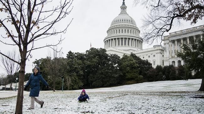 Image d'illustration pour Forte neige vers les grands lacs américains