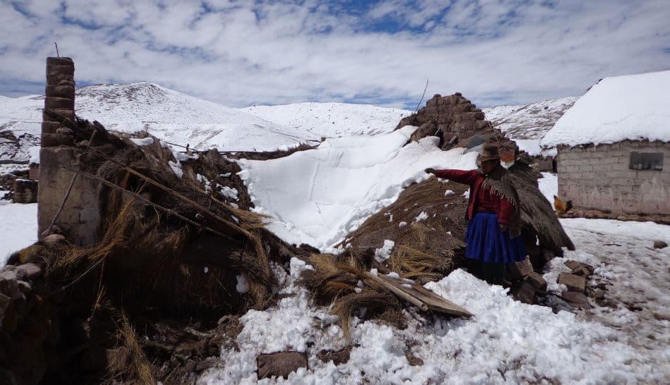 Image d'illustration pour Neige et froid sur les hauteurs du Pérou