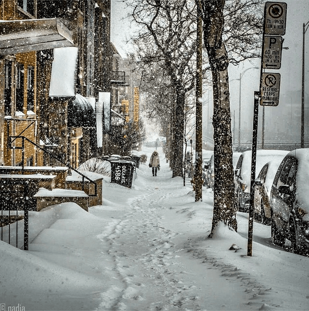 Image d'illustration pour Première tempête de neige de la saison au Québec