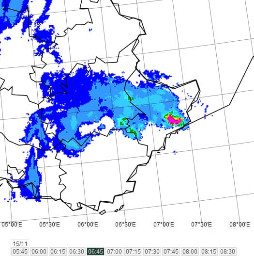 Image d'illustration pour Orage de grêle à Nice