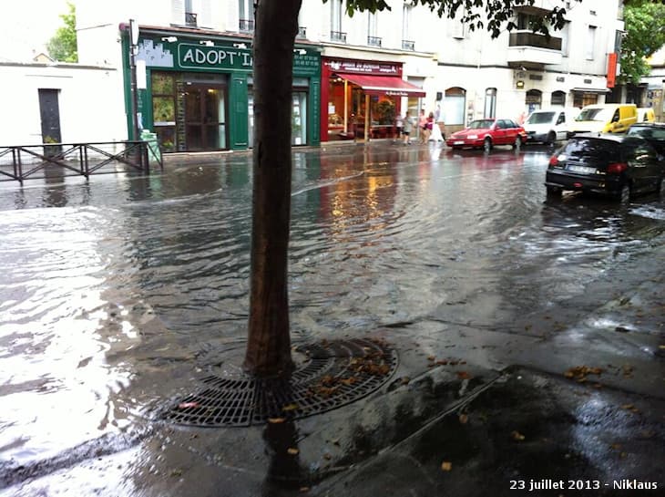 Image d'illustration pour Météo Paris : chaleur - orage