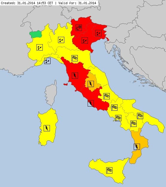 Image d'illustration pour France et Italie : neige et fortes pluies méditerranéennes