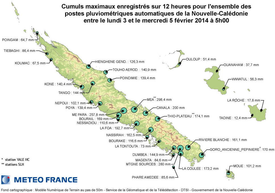 Image d'illustration pour Pluies diluviennes et dépression Edna en Nouvelle Calédonie