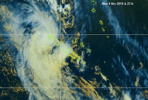 Image d'illustration pour Pluies diluviennes et dépression Edna en Nouvelle Calédonie