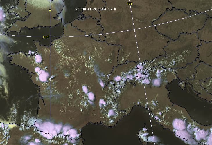 Image d'illustration pour Orages violents sur le Centre Ouest