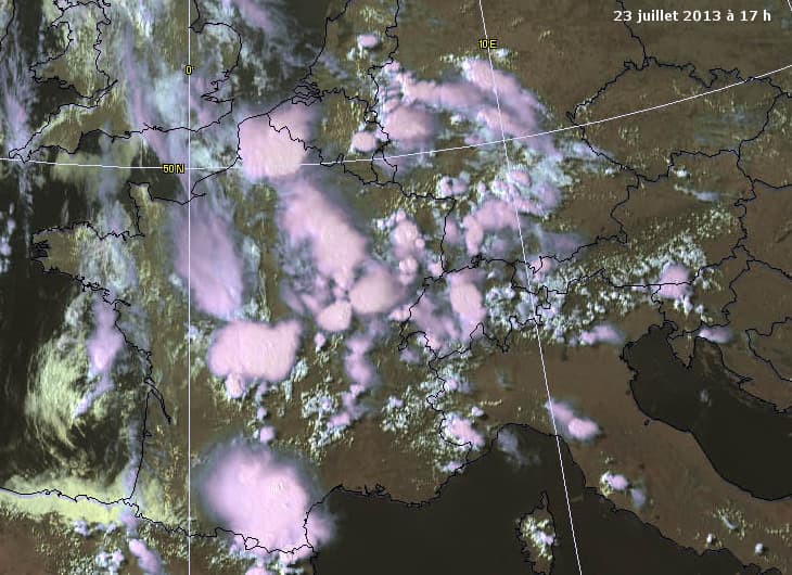 Image d'illustration pour Orages en Poitou Charentes - Centre - Bourgogne