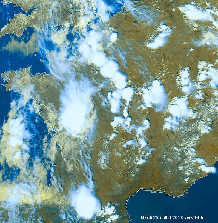 Image d'illustration pour Météo Paris : chaleur - orage