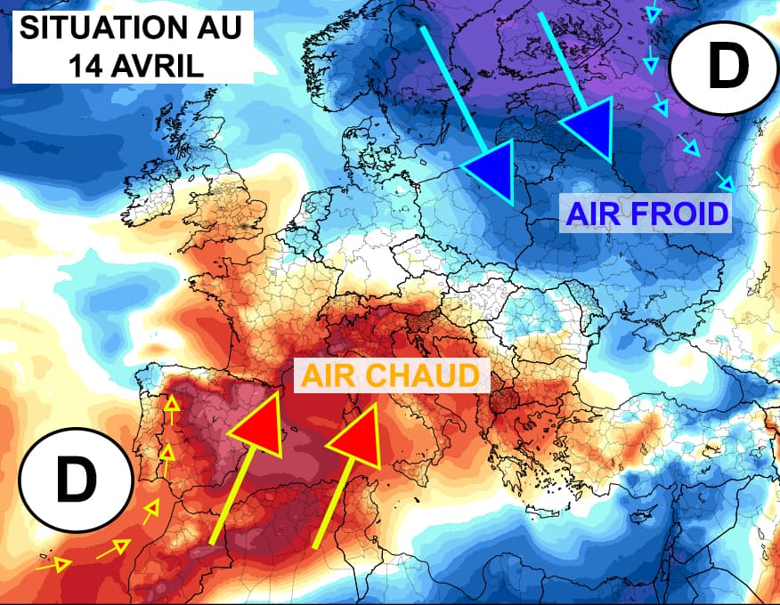 Image d'illustration pour Hiver ou été ? L'Europe face aux contrastes de température