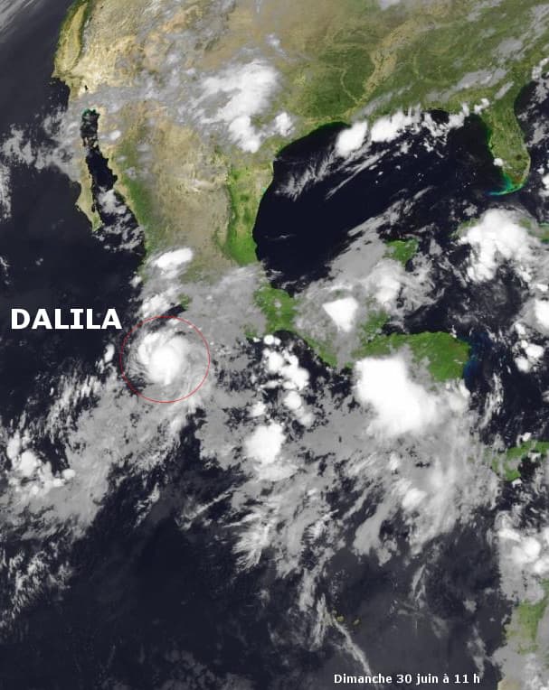 Image d'illustration pour Tempête tropicale Dalila (Mexique)