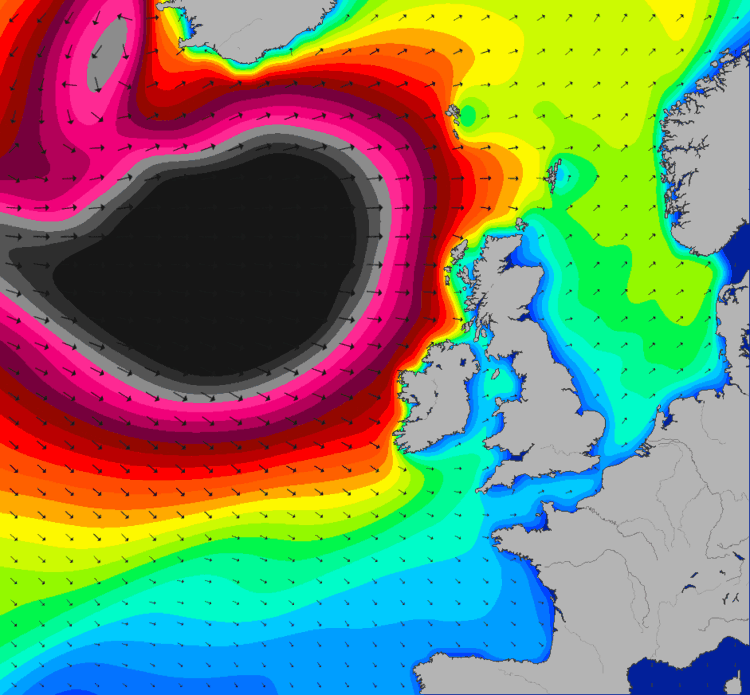 Image d'illustration pour Tempête Alexandra : vagues et blizzard sur le Nord de l'Europe