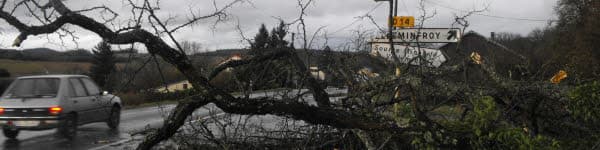 Image d'illustration pour Suivi de la dépression Tini - inondations en Bretagne