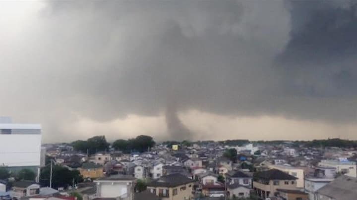Image d'illustration pour Tornade près de Tokyo (Japon)