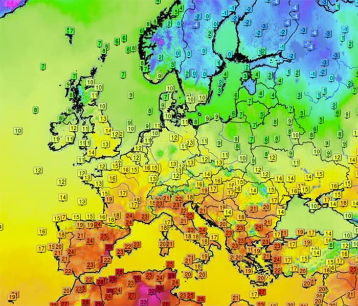 Image d'illustration pour Hiver ou été ? L'Europe face aux contrastes de température