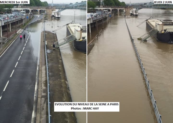 Image d'illustration pour Mai 2016 : inondations et crues sur le bassin Parisien 