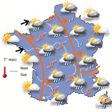 Le week-end pourrait être assez perturbé