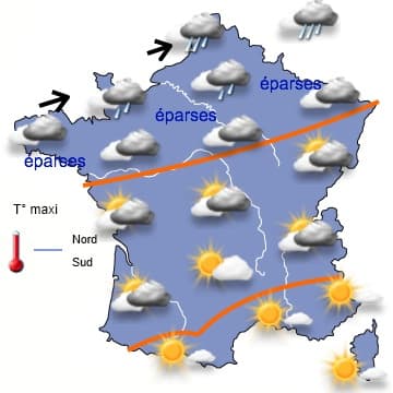 Pas de beau temps généralisé avant le milieu de la semaine prochaine