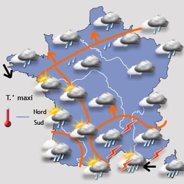 Le refroidissement se confirme à partir de samedi 