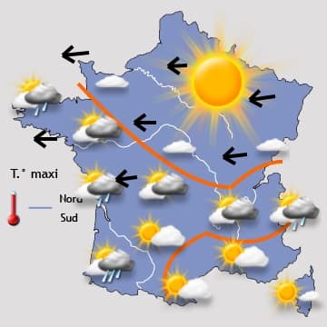 Un début de semaine partout agréable 