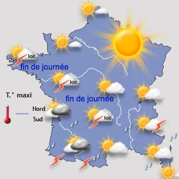 Nette dégradation ce week-end, suivie d'un rafraîchissement 