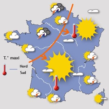 Chute brutale des températures au nord