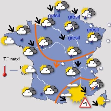 La semaine sera très fraîche et généralement humide 