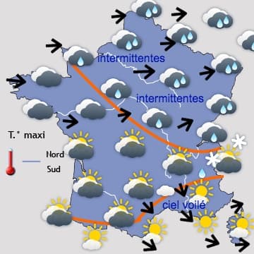 La semaine prochaine sera très instable
