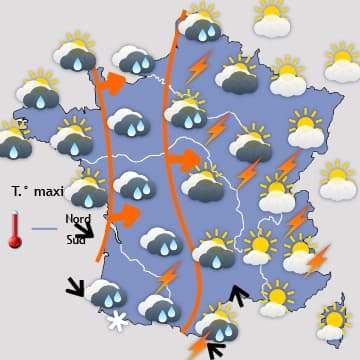 Beaucoup de pluie et de fraîcheur  