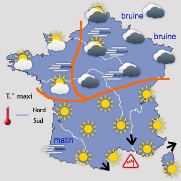 L'arrivée du froid, de la pluie et de la neige se confirment 