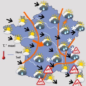 Accalmie de courte durée en début de semaine