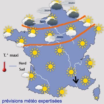 Plutôt beau jusqu'au début du mois d'avril 