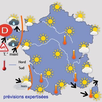 Une semaine plutôt calme après le coup de vent de mardi