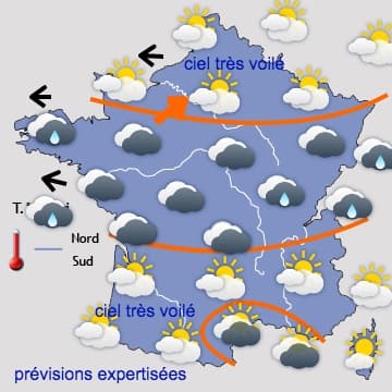 Calme avant le retour de la pluie et du vent à partir de vendredi