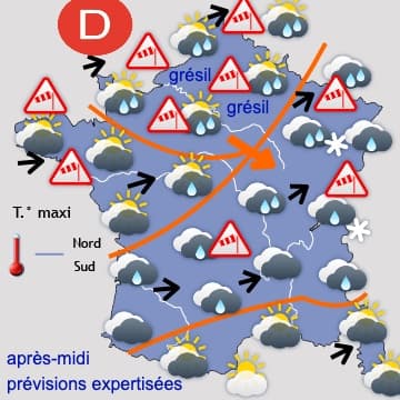 Week-end très doux, puis baisse des températures 