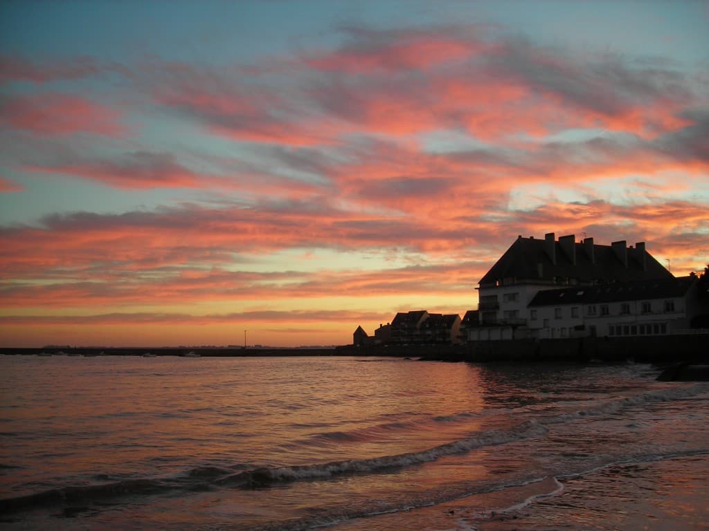 Coucher du Soleil à Lomener 