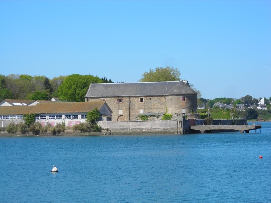 Château de Trefaven au bord du Scorff