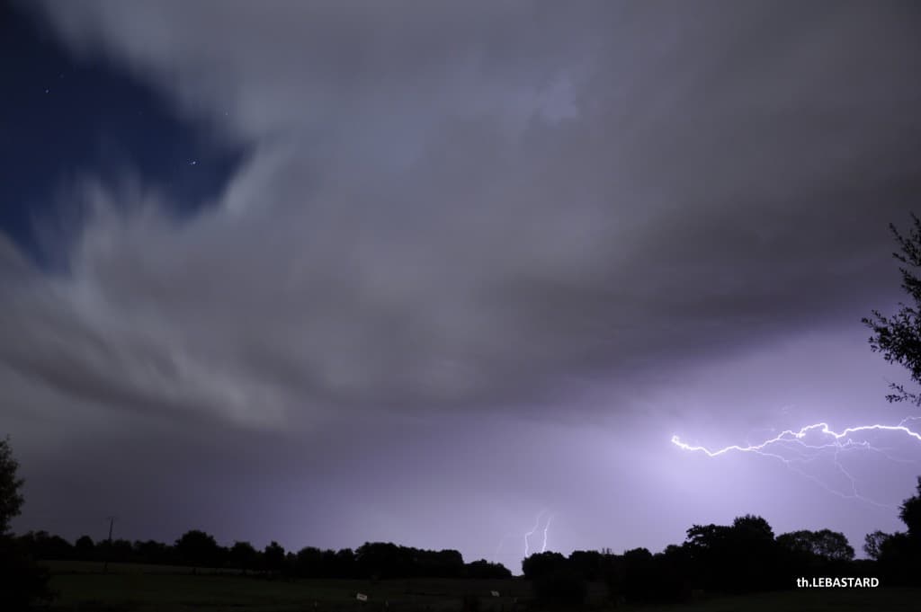 Orage d'automne