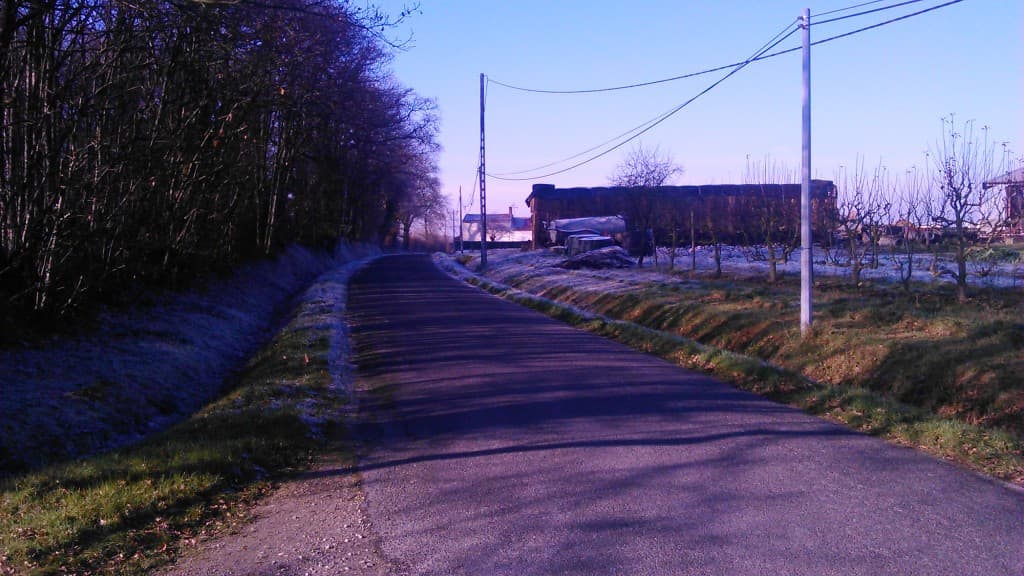 -1 degré a 13 heures