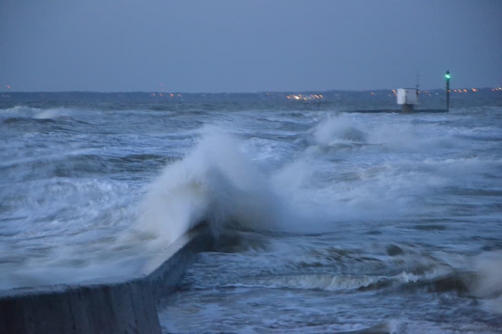 la pointe St Gildas par grande marée