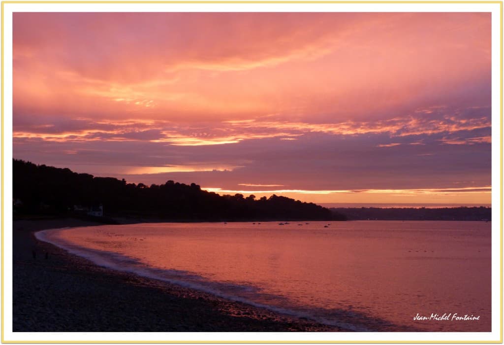 coucher de soleil surprise