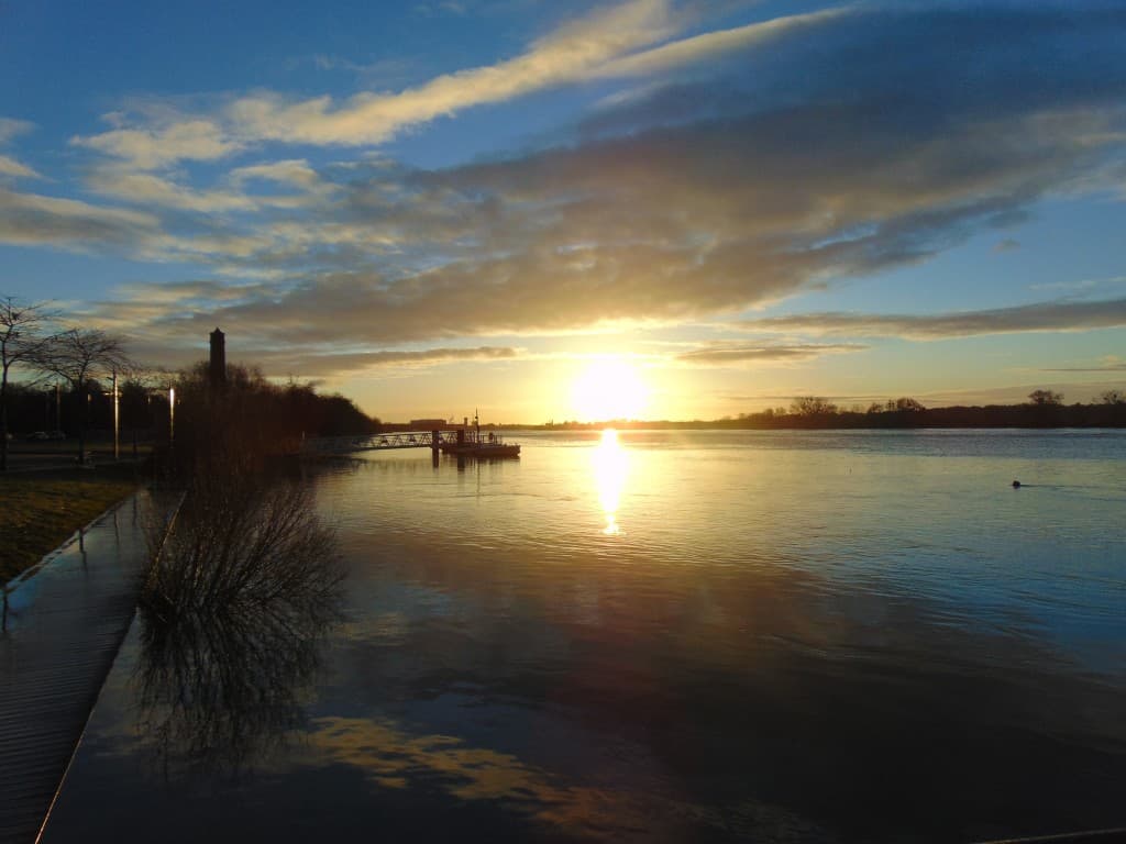 maree haute a coueron sur les quais