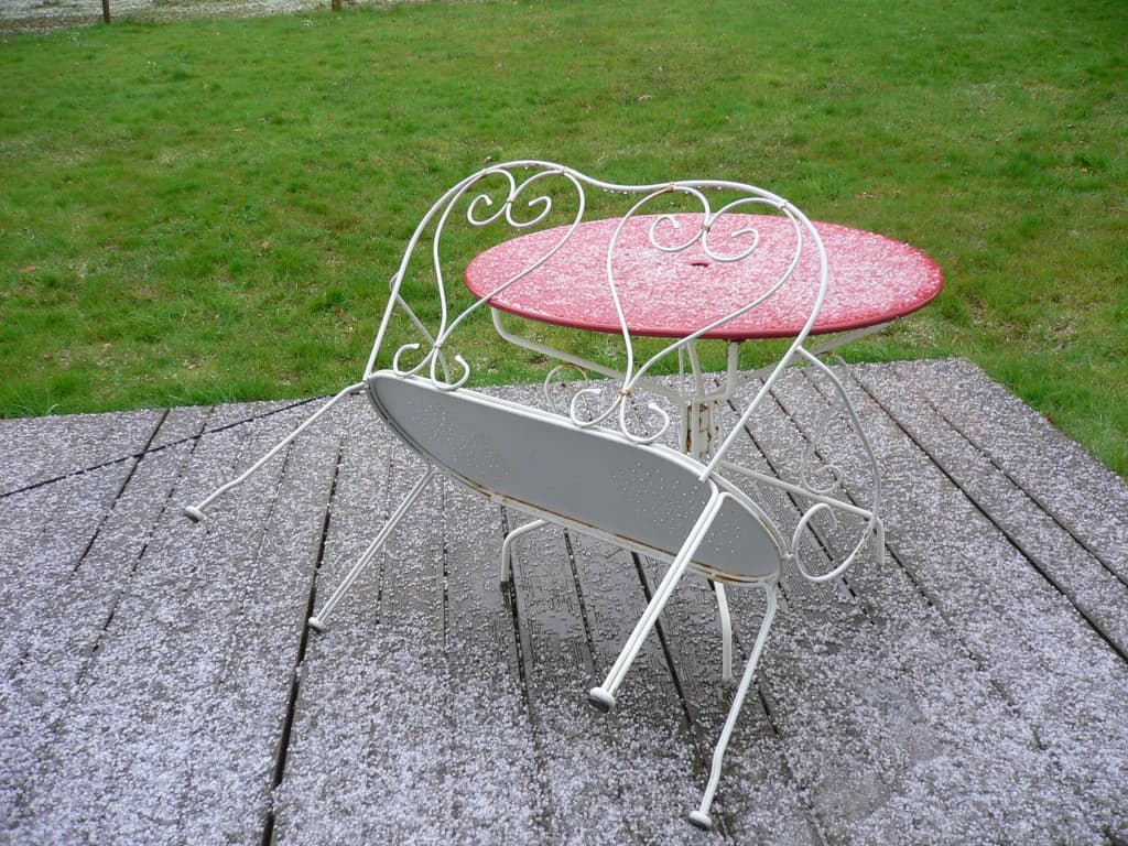 Averse de grêle