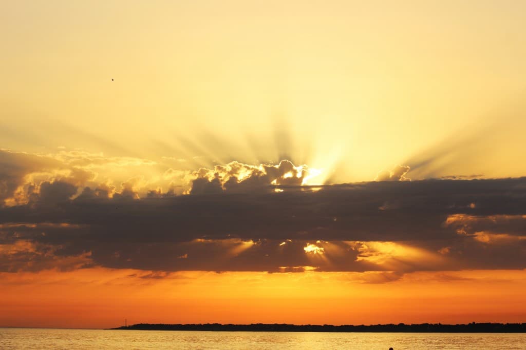 St Brévin coucher de soleil