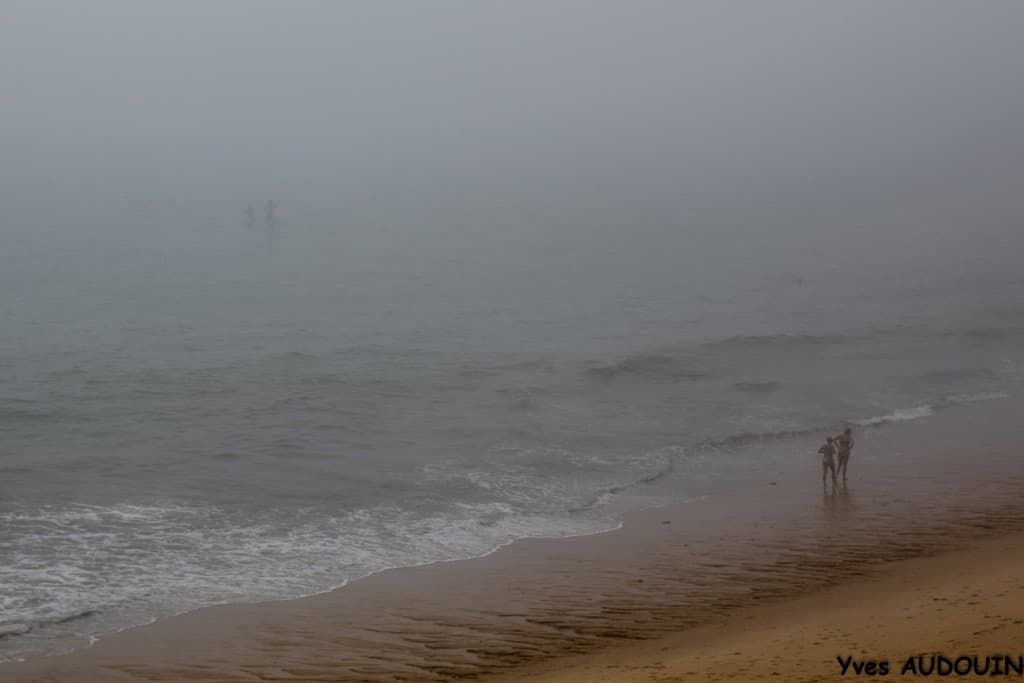 Temps très brumeux cet après-midi