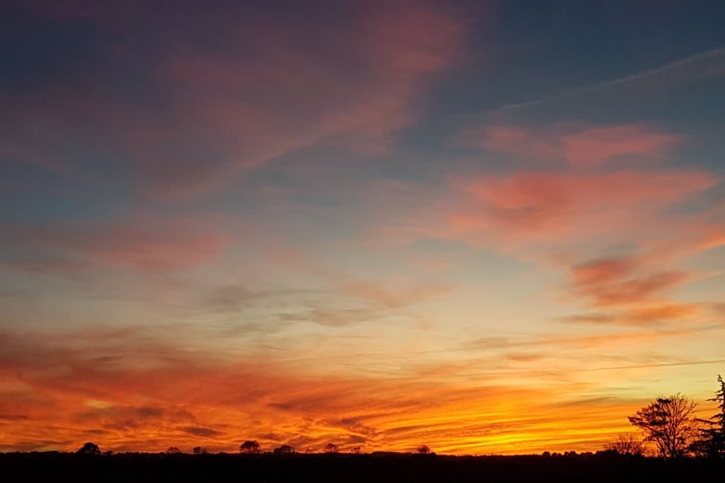 Coucher de soleil