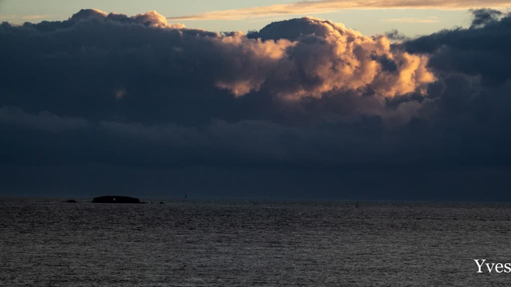 L'orage menace