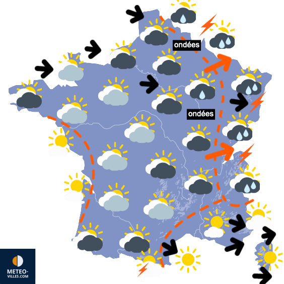 Un temps beaucoup plus stable à partir de lundi