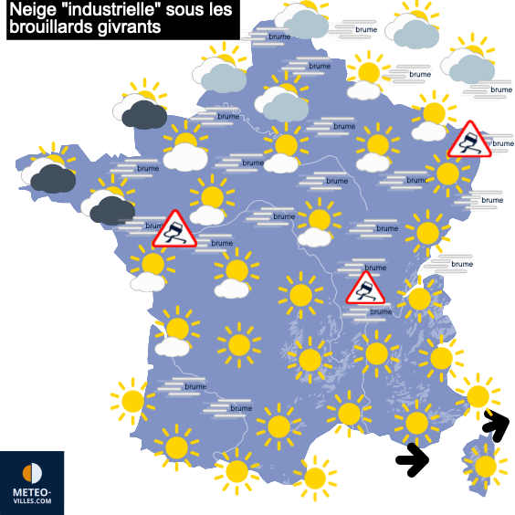 Gris et plutôt sec - ou ensoleillé, mais froid la nuit