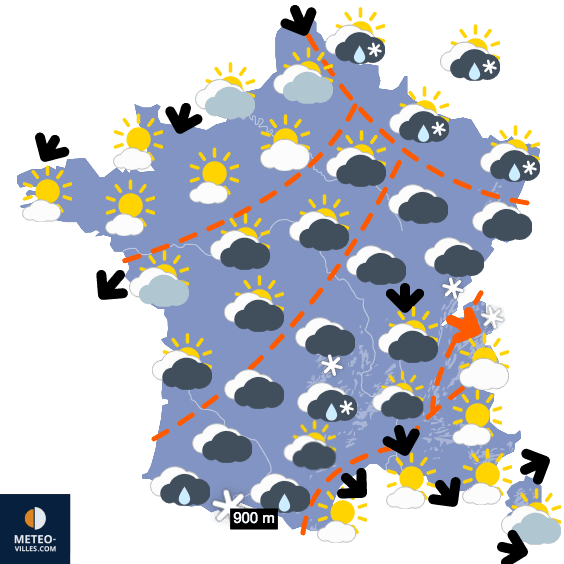 Anticyclone d'une puissance et résistance exceptionnelles